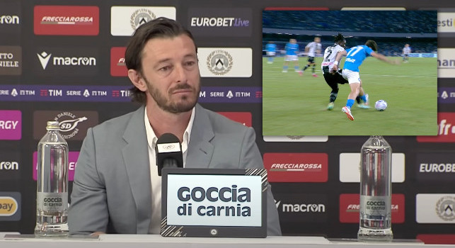 Udinese, Balzaretti choc: Quello del Napoli è un rigorino! Serve uniformità fra gli arbitri