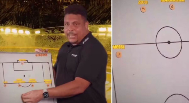 Ronaldo il Fenomeno stila la sua Top 11 della storia | VIDEO