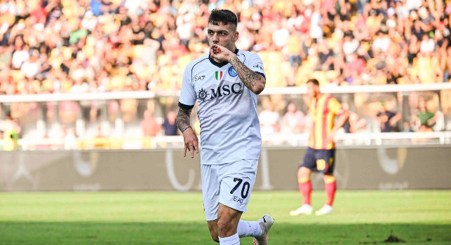 Gianluca Gaetano a Lecce, foto: SSC Napoli