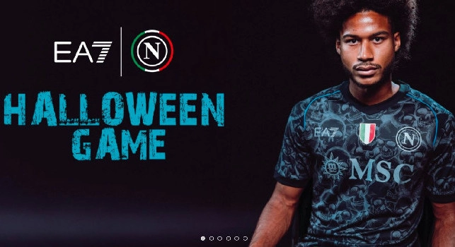 Nuova maglia Halloween, ecco il Napoli quando la indosserà: scelta la partita
