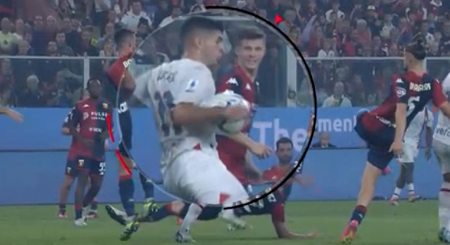 Pulisic-Genoa, parla Rocchi: Tocco di mano? C'è il dubbio, ma senza certezza resta la decisione del campo
