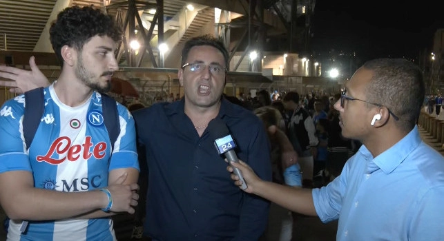 Napoli-Fiorentina 1-3, contestazione Garcia all'esterno del Maradona: il parere dei tifosi | VIDEO CN24