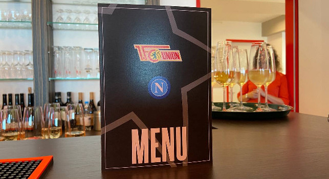 Union Berlino-Napoli: ecco il menu del pranzo UEFA con De Laurentiis | VIDEO CN24