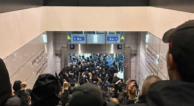 Union Berlino-Napoli, in Germania anche la carica degli ultras napoletani | FOTO