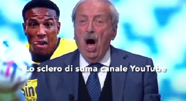 Napoli-Milan 2-2, la pazza telecronaca di Tiziano Crudeli vs Vigliotti | VIDEO