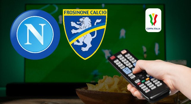 Dove vedere Napoli-Frosinone di Coppa Italia in tv e streaming gratis: canale, data e orario