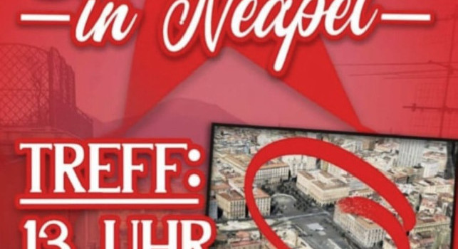 Gli ultras dell'Union Berlino si sono dati appuntamento alle 13 a Piazza Municipio | FOTO