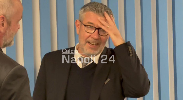 Siparietto Fischer dopo Napoli-Union, scappa negli spogliatoi: sentite cosa dice in italiano | VIDEO CN24
