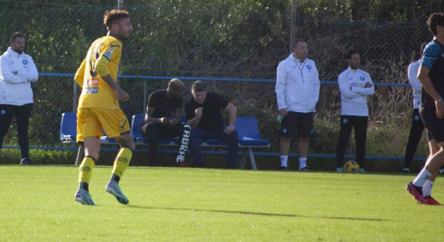 Allenamento Napoli-Juve Stabia: le prime immagini di Mazzarri con Osimhen! Prove di 4-3-3, presente De Laurentiis | FOTOGALLERY
