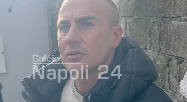 Cannavaro a CN24: Napoli da scudetto, Mazzarri pu&ograve; rilanciare il gruppo. La verit&agrave; sulla presenza con l'Empoli in tribuna. Terreno di gioco ripulito, in 5-6 mesi sar&agrave; sistemato | VIDEO