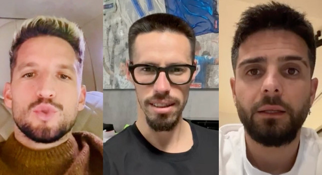 Da Mertens-Insigne ad Hamsik-Careca: messaggio da brividi per una giusta causa! | VIDEO