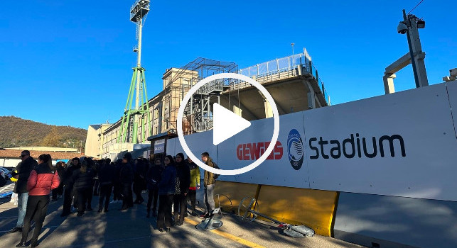 Atalanta-Napoli: la novità del settore ospiti del Gewiss Stadium per i tifosi napoletani | VIDEO