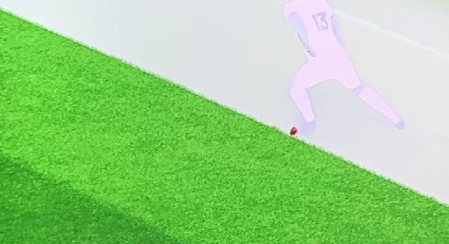 Rrahmani trova il gol su assist di Raspadori, ma l'arbitro annulla per fuorigioco millimetrico | FOTO
