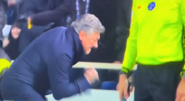 Esultanza Mazzarri