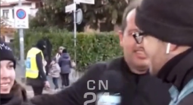Incredibile a Bergamo: c'erano anche tifosi croati a tifare Napoli! | VIDEO