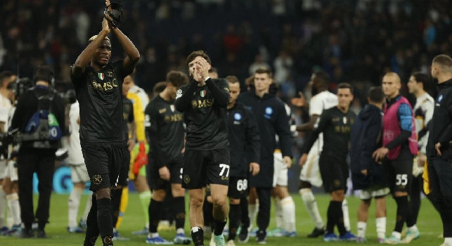 La SSC Napoli: A Madrid l'unica cosa negativa è il risultato! Per 80 minuti si vedono personalità e carattere