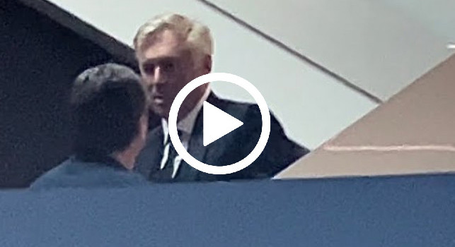 Mazzarri e Ancelotti si incrociano per caso dopo la partita, ecco la loro reazione | VIDEO CN24