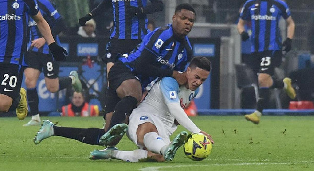 Chi gioca Napoli-Inter? Le ultime sul recupero di Dumfries in casa nerazzurra
