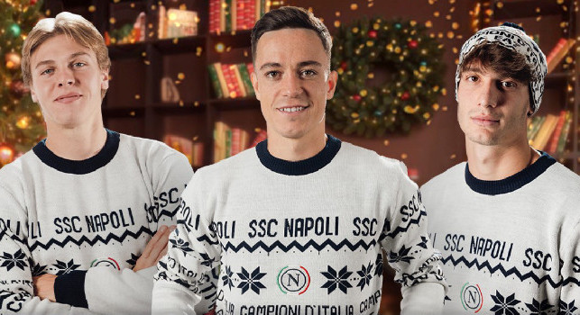 SSC Napoli maglione di Natale