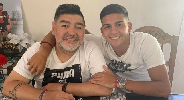 Maradona e Hernan Lopez Munoz