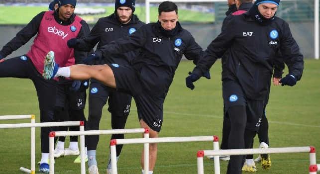 Allenamento Napoli