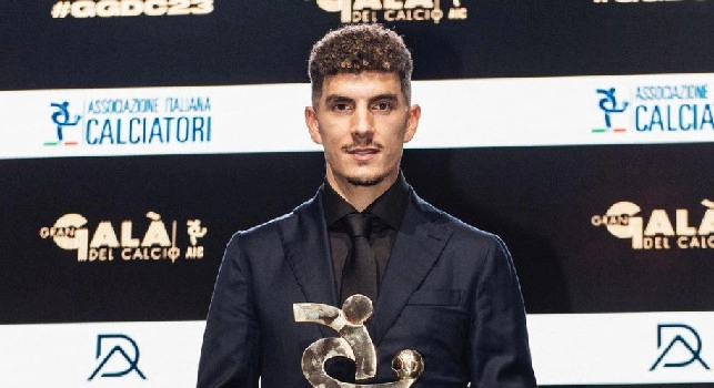 Di Lorenzo: Grazie ai miei avversari, al Napoli, a Spalletti e tutti i tiosi: il premio &egrave; anche vostro!