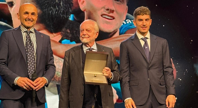 Gazzetta Sports Awards, premiati Spalletti e la SSC Napoli con De Laurentiis e Di Lorenzo | FOTOGALLERY