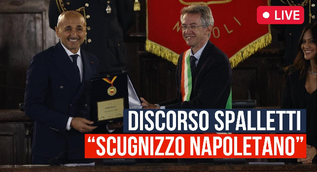 Napoli è casa mia, ora sono uno scugnizzo napoletano, il discorso da brividi di Spalletti | VIDEO CN24