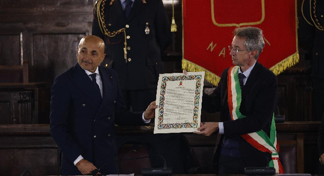 Spalletti è ufficialmente cittadino onorario di Napoli! L'annuncio del Comune e le motivazioni | VIDEO CN24