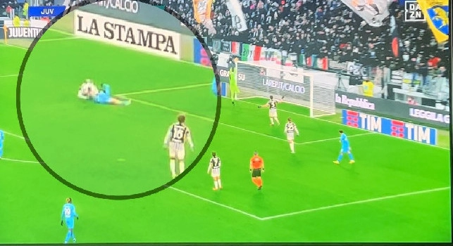 Moviola Juve Napoli rigore Kvara