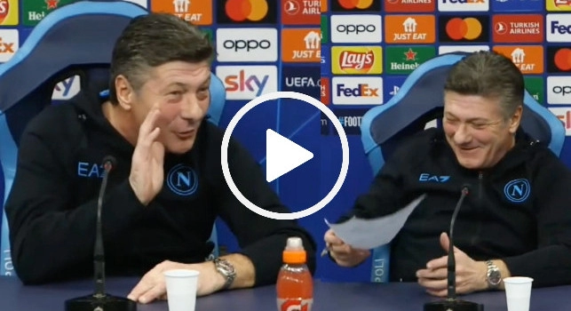 Zanioli..., Mazzarri ci ricasca e sorride: Sbaglio anche i nomi italiani | VIDEO