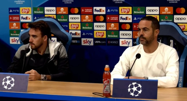 Conferenza stampa Artur Jorge Napoli Braga