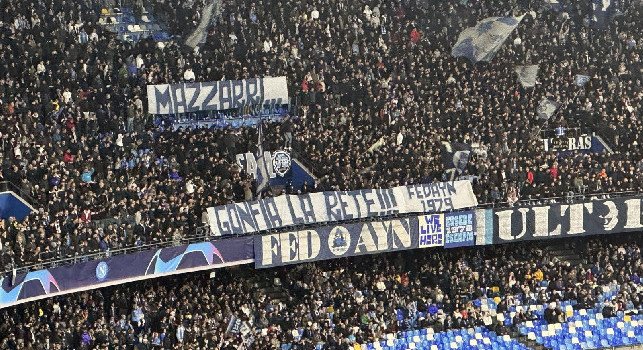 Striscione Mazzarri