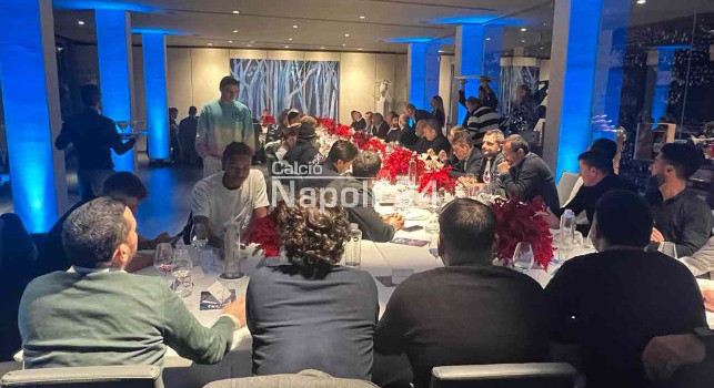 Cena Natale SSC Napoli