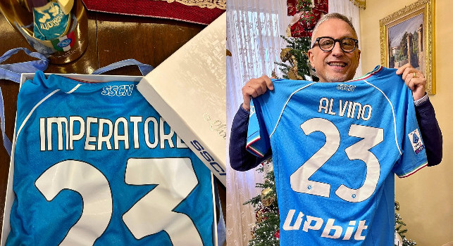 Sterile polemica dal Comune: il numero 23 è su tutte le maglie regalate dal Napoli a Natale
