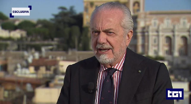 De Laurentiis: Osimhen forse sarà la sorpresa sotto l'albero! VAR? Mi auguro che Rocchi non commetta errori