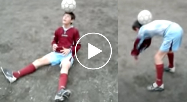 Pasquale Mazzocchi show, quando tredici anni fa faceva freestyle sognando il grande calcio | VIDEO