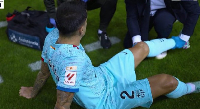 Infortunio Cancelo, problema serio al ginocchio: sostituito dopo 11 minuti contro Las Palmas