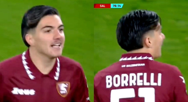 Napoli, esordio per il 2006 Ciro Borrelli tra i professionisti: entra in Juve-Salernitana | VIDEO