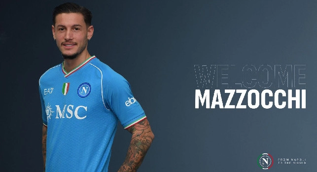 UFFICIALE - Mazzocchi &egrave; un nuovo calciatore del Napoli! Benvenuto Pasquale, il tweet di benvenuto del presidente De Laurentiis