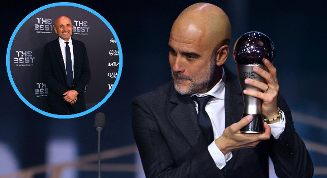 Guardiola 'batte' Spalletti come miglior allenatore FIFA: Luciano, hai fatto un lavoro splendido col Napoli!