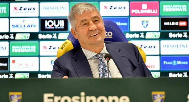 Frosinone, Angelozzi: Sassuolo-Inter? Non ho visto la partita. Soulè e Barrenechea possono stare nella rosa della Juve