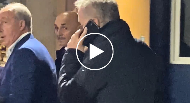 Mister, forza Napoli! La reazione di Spalletti dallo stadio di Riad | VIDEO