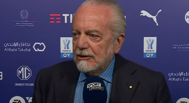 De Laurentiis: “Posso permettermi di finanziare un centro sportivo da 12 campi su 30 ettari nei prossimi 24 mesi
