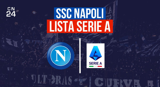 Lista Serie A SSC Napoli