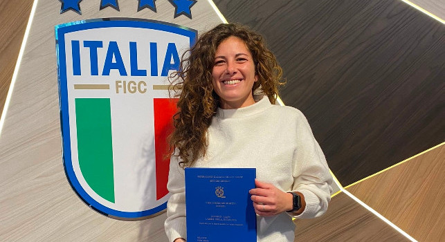 Manuela De Luca, è napoletana la più brava dei nuovi DS diplomati a Coverciano: retroscena con Spalletti!