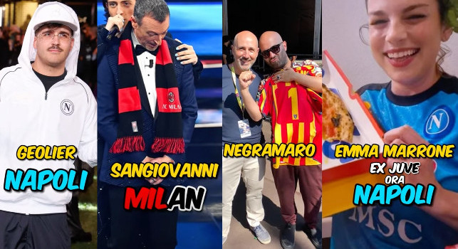 Sanremo 2024, per chi tifano i cantanti? Le loro squadre del cuore in Serie A | VIDEO