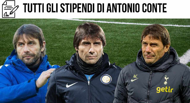 Quanto ha guadagnato Antonio Conte negli ultimi anni: tutti gli stipendi