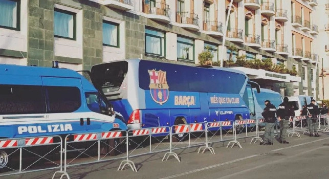 Mundo Deportivo - Più di mille tifosi blaugrana ad assistere Napoli-Barcellona