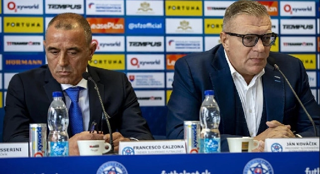 Slovacchia, il presidente federale Kovacik frena: Calzona al Napoli? Macchè! Ho parlato due ore con lui e Hamsik, la verità
